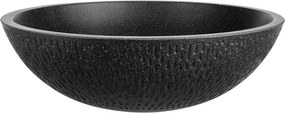 Kuchinox Umývadlo na dosku Amber ø41 cm - VGR1721T, granit, čierne