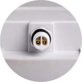 ECOLIGHT LED stropné svietidlo čierne TOR-201C - IP65 - 20W - neutrálna biela