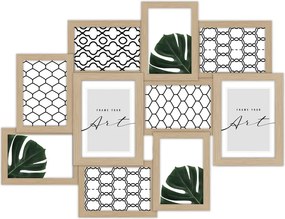 Rámček na stenu v prírodnej farbe 58x46 cm Beech – knor