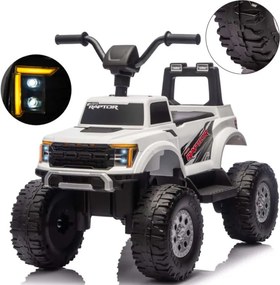 Elektrické autíčko Ford F-150 Raptor biele