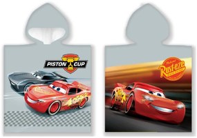 Detské pončo Cars 3 Blesk McQueen a Storm