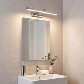 Toolight Toolight, LED nástenné svietidlo, 60cm, 9W, 4000K, 500lm, APP1858-1W, chrómová, OSW-66011