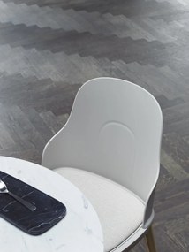 Stolička Allez Chair Main Line Flax – teplá sivá/dub