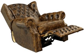 furniture-nabytek.cz - Elektrické polohovacie kreslo Chesterfield