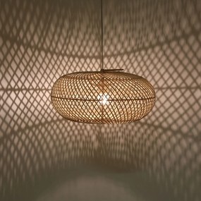 Ratanová lampa Esra malá