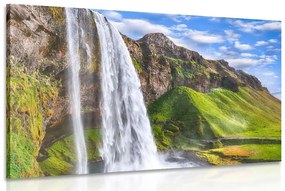 Obraz vodopád Seljalandsfoss - 120x80