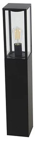 Priemyselná vonkajšia stojaca lampa čierna 80 cm IP44 - Charlois