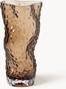 Ručne fúkaná sklenená váza Ostrea Rock, V 30 cm