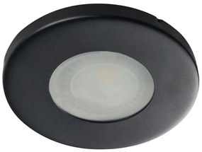 KANLUX Sapho, MARIN podhľadové svietidlo, 35W, 12V, IP44, čierna matná, 32501