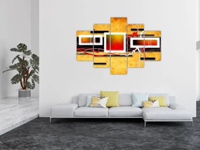 Obraz - Abstrakcia (150x105 cm)
