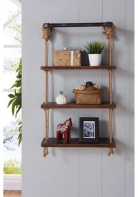 Nástenná polica 120x60 cm smrek