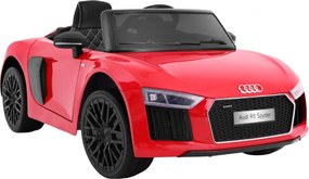 Ramiz Audi R8 Spyder na batérie Lakovo červená + diaľkové ovládanie