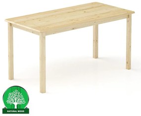 Stôl borovica ST104-150x75x75 surová