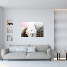 Obraz - Mramorový atrament (90x60 cm)