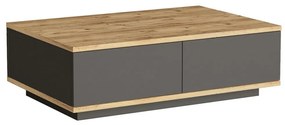 Konferenčný stolík Frem Anthracite a Atlantic Pine