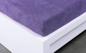 Froté plachta 90 × 200 cm Exclusive – fialová