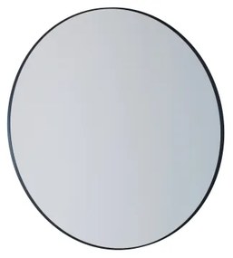 BATH DELUXE 01-060-09-02-00 - Kúpeľňové zrkadlo BORGSTED pr. 60 cm čierna