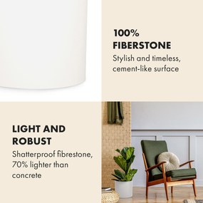 Fox & Fern Gendt, kvetináč, fiberstone, interiér/exteriér