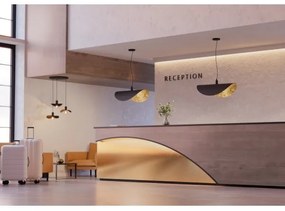 Eglo 390395 - Luster na lanku SACEDA 3xE27/40W/230V čierna/zlatá