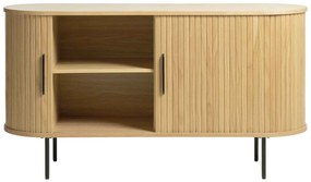Dizajnová komoda Vasiliy 140 cm prírodný dub