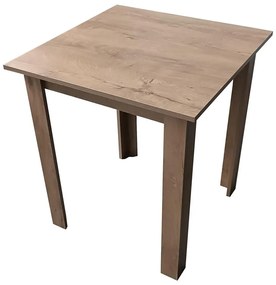 Štvorcový jedálenský stôl LEVI dub sonoma