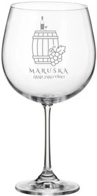 Dekorant Pohárik na víno pre vinárov ZRAJE AKO VÍNO