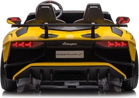 LEAN CARS Lamborghini XXL batéria do auta A8803 žltá 24V