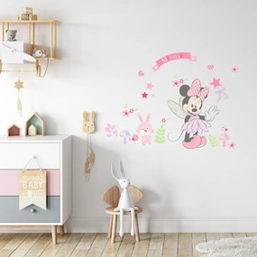 Samolepka na stenu "Minnie Mouse" 88x68 cm
