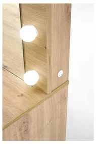 Toaletný stolík Hollywood XL, dub artisan