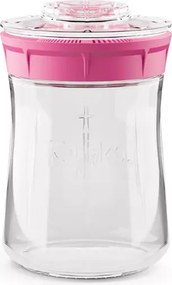 Kefirko Kefir fermenter nádoba na výrobu kefíru ružová 0,9 l