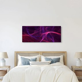 Abstraktný obraz kriviek (120x50 cm)