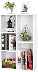 Drevená knižnica VASAGLE LBC25WT