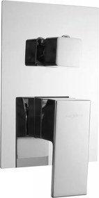 Mexen Uno podomietková vaňová batéria, chróm - 71435-00