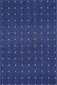 Condor Carpets, Kusový koberec Udinese modrý, 80x120, modrá, chodba / predsieň