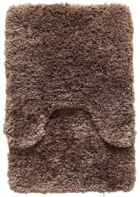 Súprava kúpeľňových predložiek 50x80 + 50x60 cm hnedá