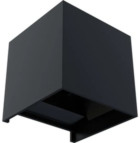 APLED - LED Vonkajšie nástenné svietidlo CUBE 2xLED/3W/230V IP65