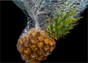 Obraz ananásu vo vode (70x50 cm)