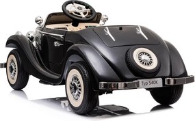 LEAN CARS Elektrické autíčko Mercedes 540K Premium LED MP3 čierne
