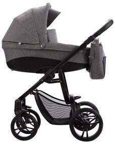 Bebetto kočík 2v1 Holland NEW Black - 01