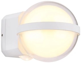 Globo 34157W - LED Vonkajšie nástenné svietidlo ILLI LED/12W/230V IP54 biela