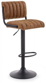 Barová stolička Timberley hnedá/čierna
