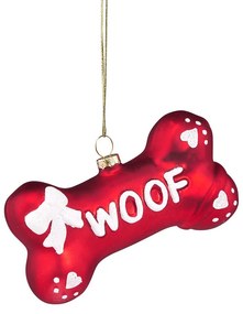 HANG ON Ozdoba kosť WOOF