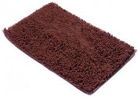 Kúpeľňový koberček CHENILLE hnedý CR-342 1PC