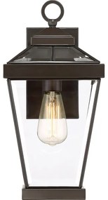 Quoizel QZ-RAVINE2-M-Vonkajšie nástenné svietidlo RAVINE 1xE27/60W/230V IP44 hnedá