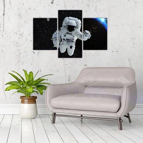 Obraz - Astronaut vo vesmíre (90x60 cm)