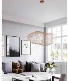 ByRydens 4201250-6501 - LED Luster na lanku HAYDEN LED/15W/230V zlatá