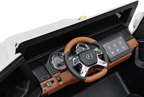 Elektrické autíčko Mercedes Benz MAYBACH G650 biele