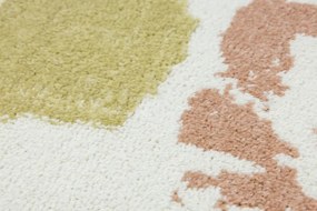 Detský koberec LIMA M038A krémový / ružový