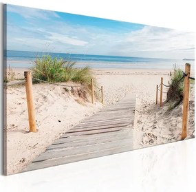 Obraz - Charming Beach Veľkosť: 120x40, Verzia: Na talianskom plátne