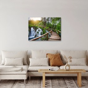 Obraz - Plitvické jazerá (70x50 cm)